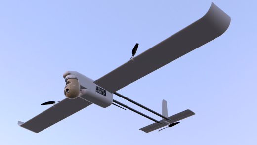 用于监视的垂直起降无人机缩略图